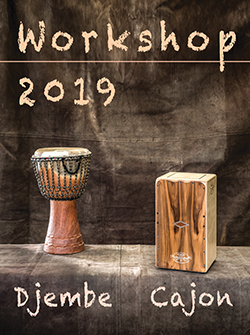 Djembe-Cajon Workshops 2019 Mark Egg